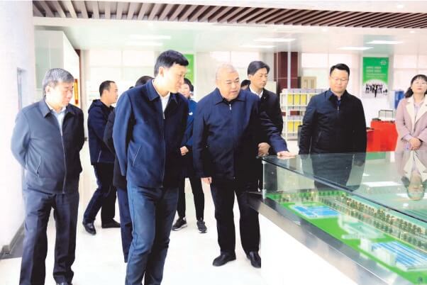 淮北市委書(shū)記張永蒞臨安徽理士調(diào)研